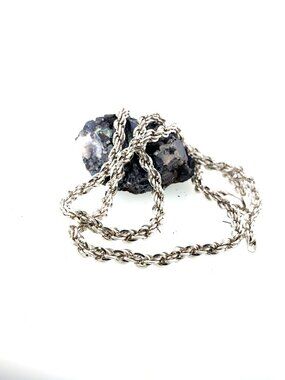 SOLID STERLING SILVER ROPE CHAIN